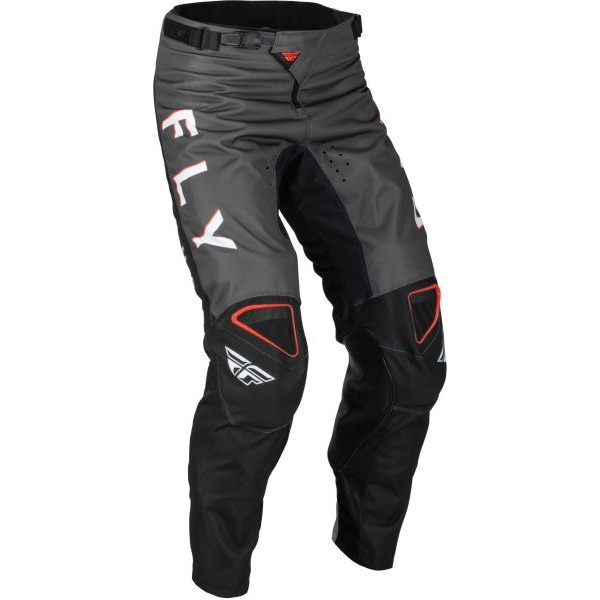 Pantaloni Off-Road Fly Racing Kinetic Kore Gri / Rosu / Negru Marimea 32 FLY 376-43032